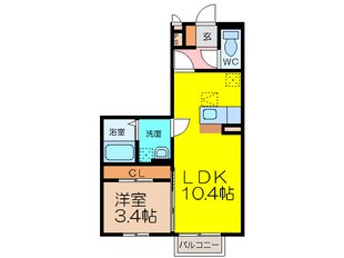 エラン与賀の物件間取画像